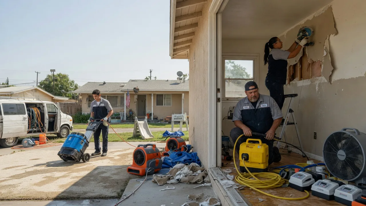 Water Damage Restoration in Kaufman, TX near me
